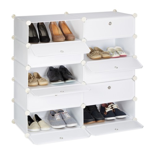 Schuhschrank mit fächern - mit,